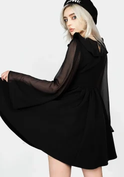 Baudelaire Lace Up Dress