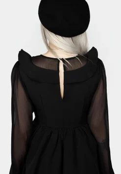 Baudelaire Lace Up Dress