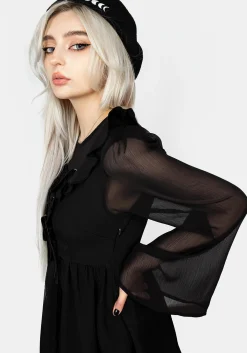 Baudelaire Lace Up Dress