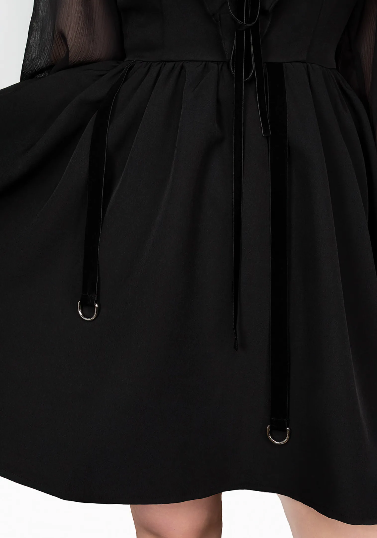 Baudelaire Lace Up Dress