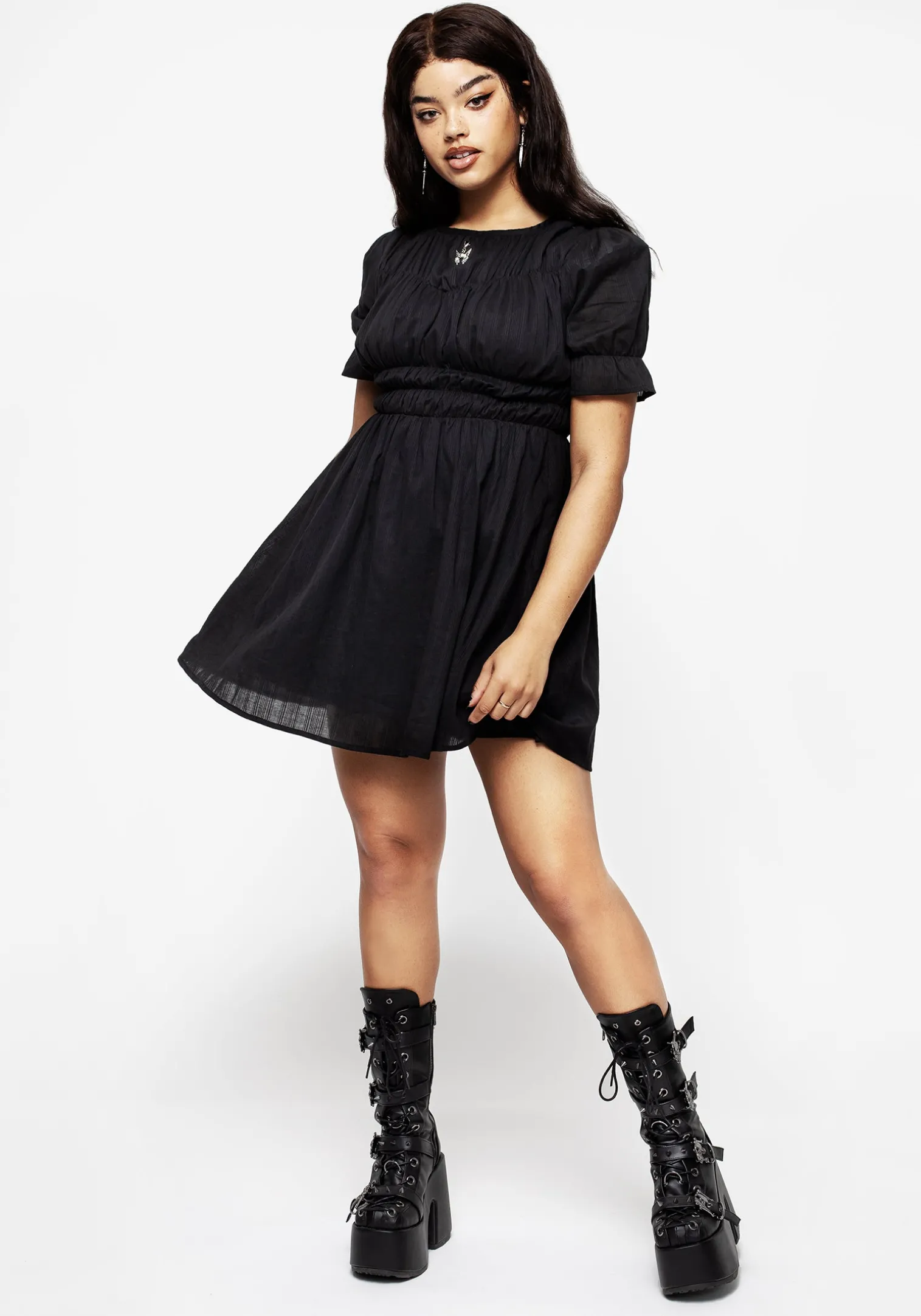 Bedelia Cotton Mini Dress