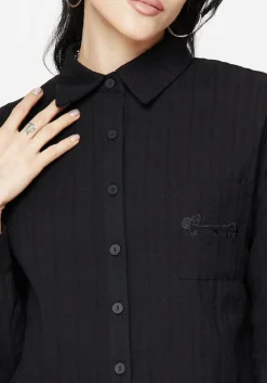 Bela Cotton Button Up Shirt