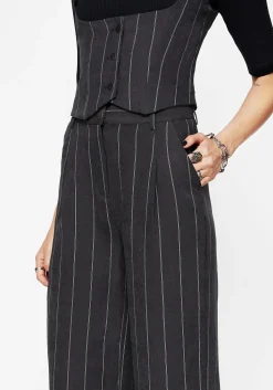 Bellum Stripe Tailored Straight Leg Trouser