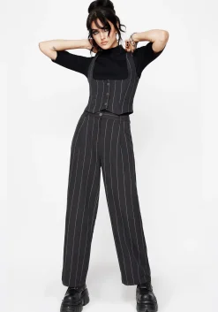 Bellum Stripe Tailored Waistcoat