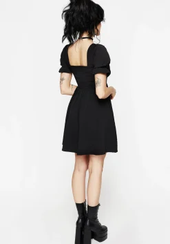 Betrayal Zip Up Mini Dress