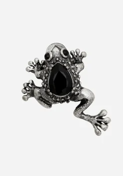 Bheki Frog Brooch Pin