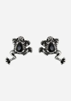 Bheki Frog Stud Earrings