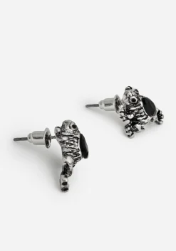 Bheki Frog Stud Earrings
