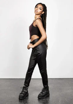 Bitefest Coated Skinny Trouser