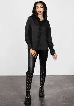 Bitefest Coated Skinny Trouser