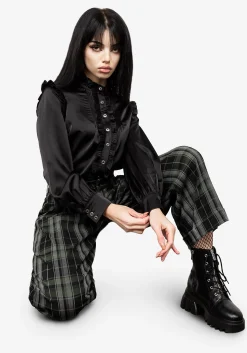 Bittersweet Check Pants