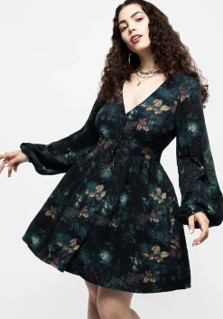 Blackthorn Button Up Mini Dress