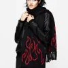 Blaze Flame Knit Scarf