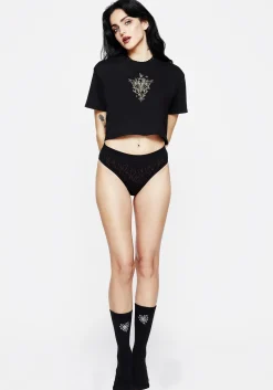Blaze Seamless Embroidered Rib Briefs