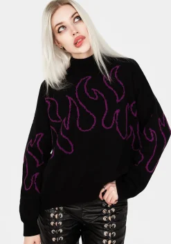 Blaze Sweater - Purple
