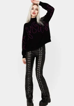Blaze Sweater - Purple