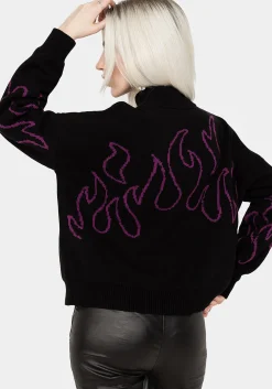 Blaze Sweater - Purple