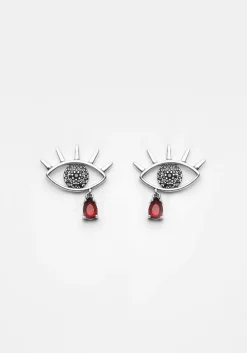Bleeding Eye Cz Studs