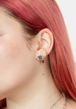 Bleeding Eye Cz Studs
