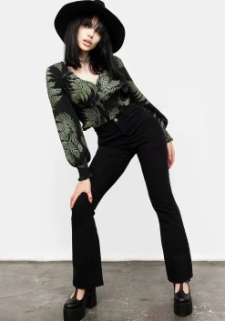 Bless This Mess Denim Flares
