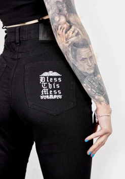 Bless This Mess Denim Flares