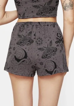 Bliss Cotton Printed Pyjama Shorts