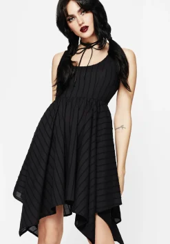 Blythe Handkerchief Hem Mini Dress