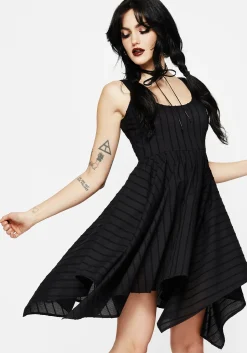 Blythe Handkerchief Hem Mini Dress