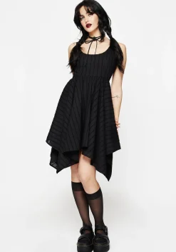 Blythe Handkerchief Hem Mini Dress