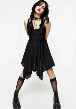 Blythe Handkerchief Hem Mini Dress