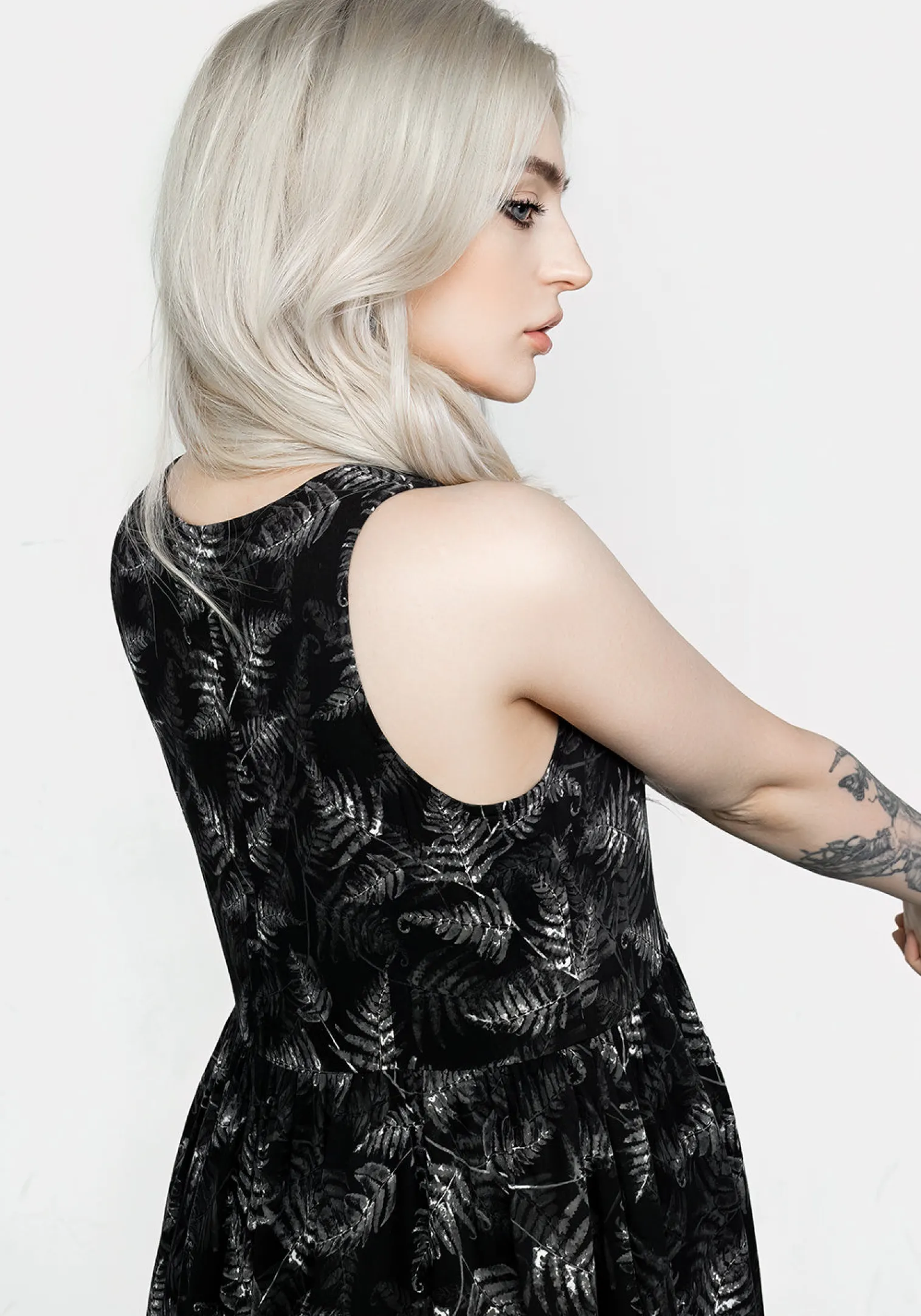 Bracken Sleeveless Smock Mini Dress