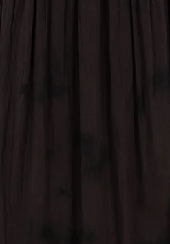 Burnout Tie Die Cotton Midaxi Dress