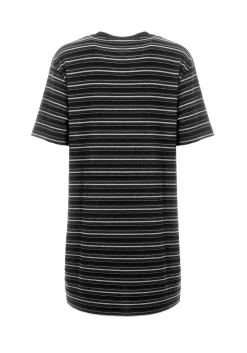 Buzzin Stripe Tee Dress