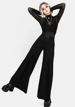 Camilla Wide Leg Pleated Trousers