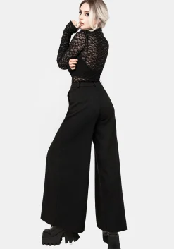 Camilla Wide Leg Pleated Trousers