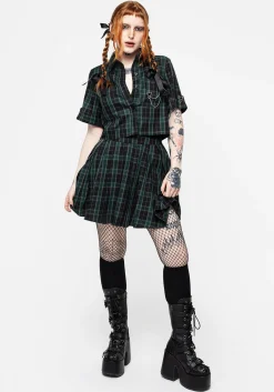 Cardio Check Cotton Button Up Shirt