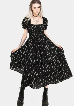 Carmel Layered Midaxi Dress