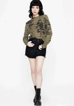 Cassandra Floral Knit Jumper