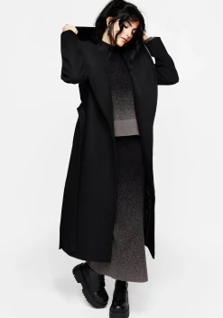 Catacomb Hooded Belted Coat