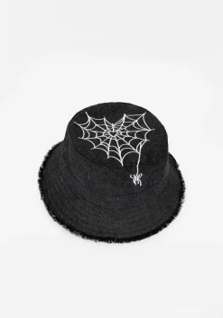 Catch Feelings Denim Bucket Hat