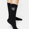 Catch Feelings Embroidered Socks