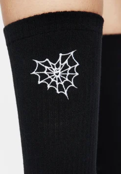 Catch Feelings Embroidered Socks
