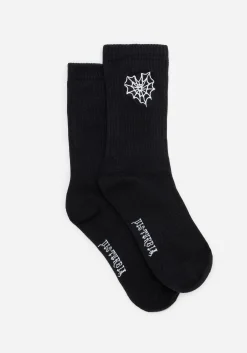 Catch Feelings Embroidered Socks