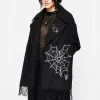 Catch Feelings Embroidered Scarf