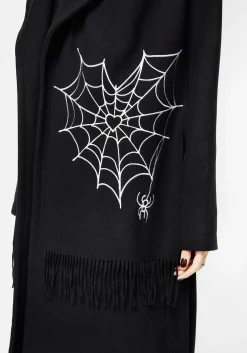 Catch Feelings Embroidered Scarf
