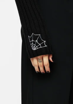Catch Feelings Embroidered Knit Bolero
