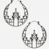 Cathedral Gothic Hoop Earrings