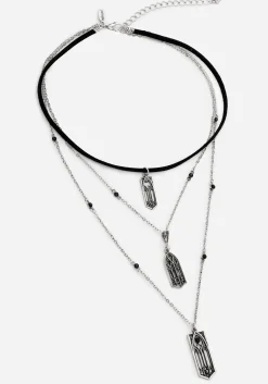 Cathedral Gothic Layered Necklace
