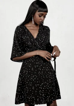 Celestial Kimono Dress