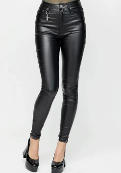 Charmer Coated Skinny Jeans